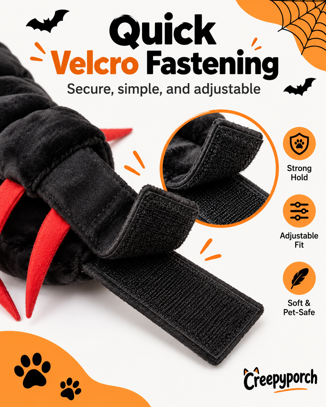 Creepyporch™ Creepy Crawly Cat Centipede Costume